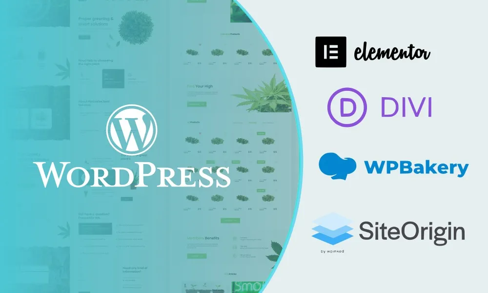 Desain Website menggunakan Wordpress + Builder