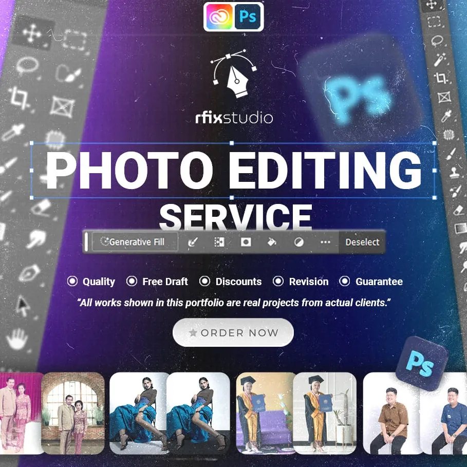 Photo Editing Services: From IDR 99K, Ready in 1 Day | Sribu