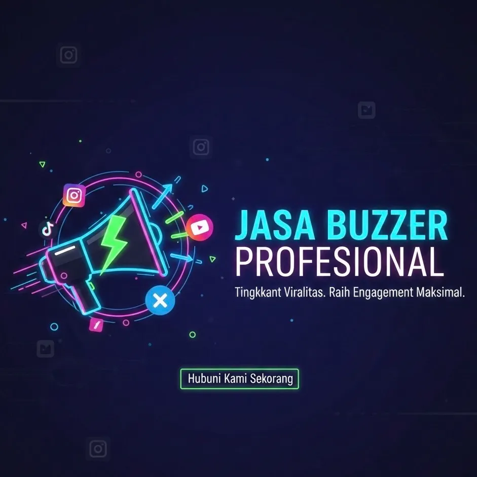 jasa BUZZER Tiktok, IG, Twitter, FB