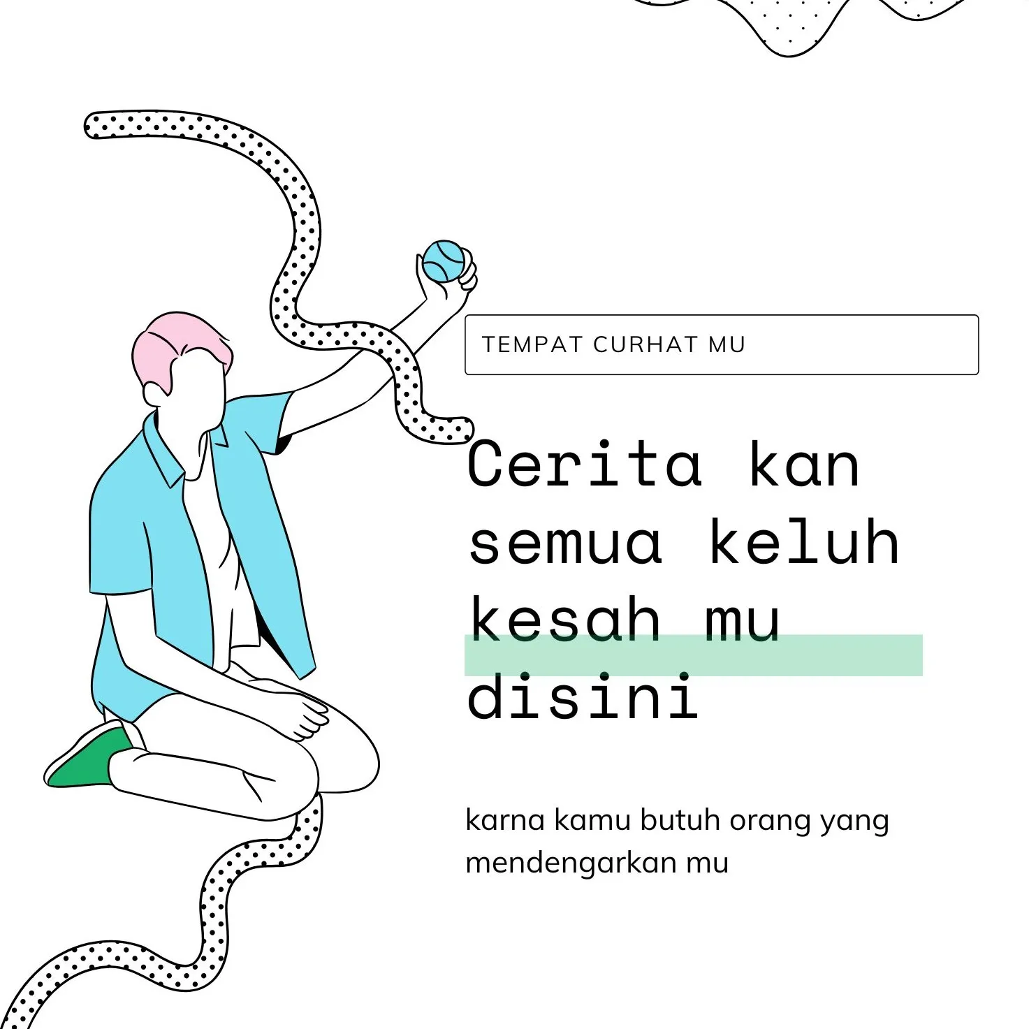 Curhat Online Nyaman #ruang curhat mu
